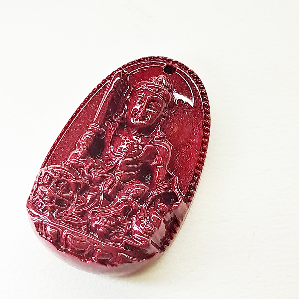 文殊菩薩 {高含量紫金砂}中國結項鍊【十方】153899