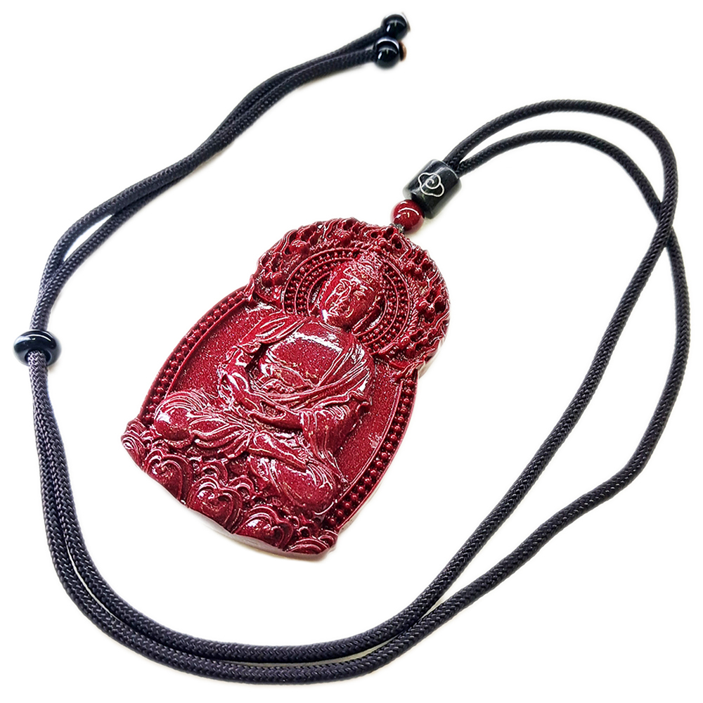 大日如來{高含量紫金砂}中國結項鍊【十方】153889