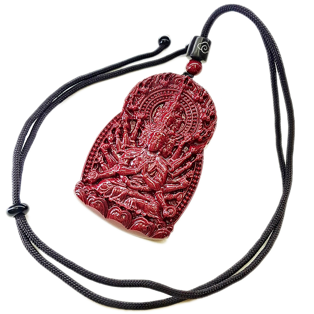 千手觀音{高含量紫金砂}中國結項鍊【十方】153892