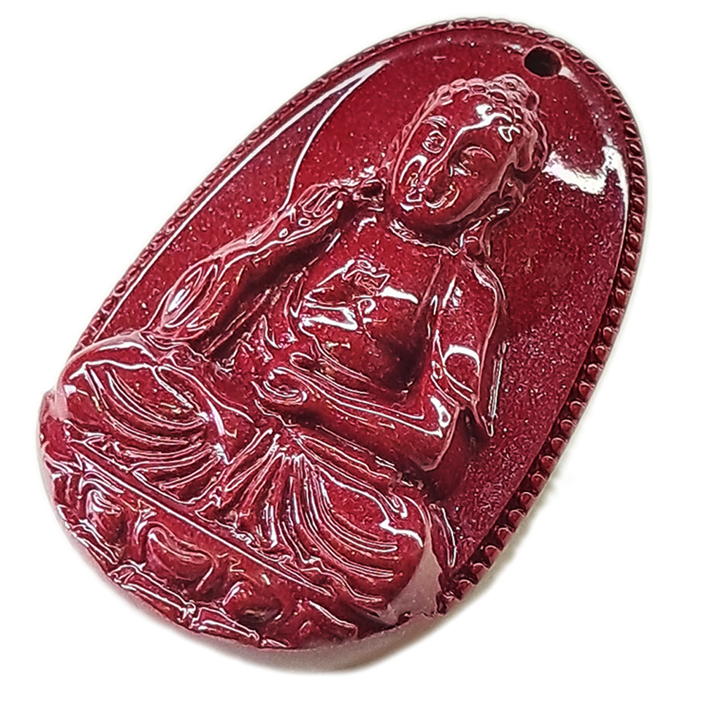 阿彌陀佛 {高含量紫金砂}中國結項鍊【十方】153901