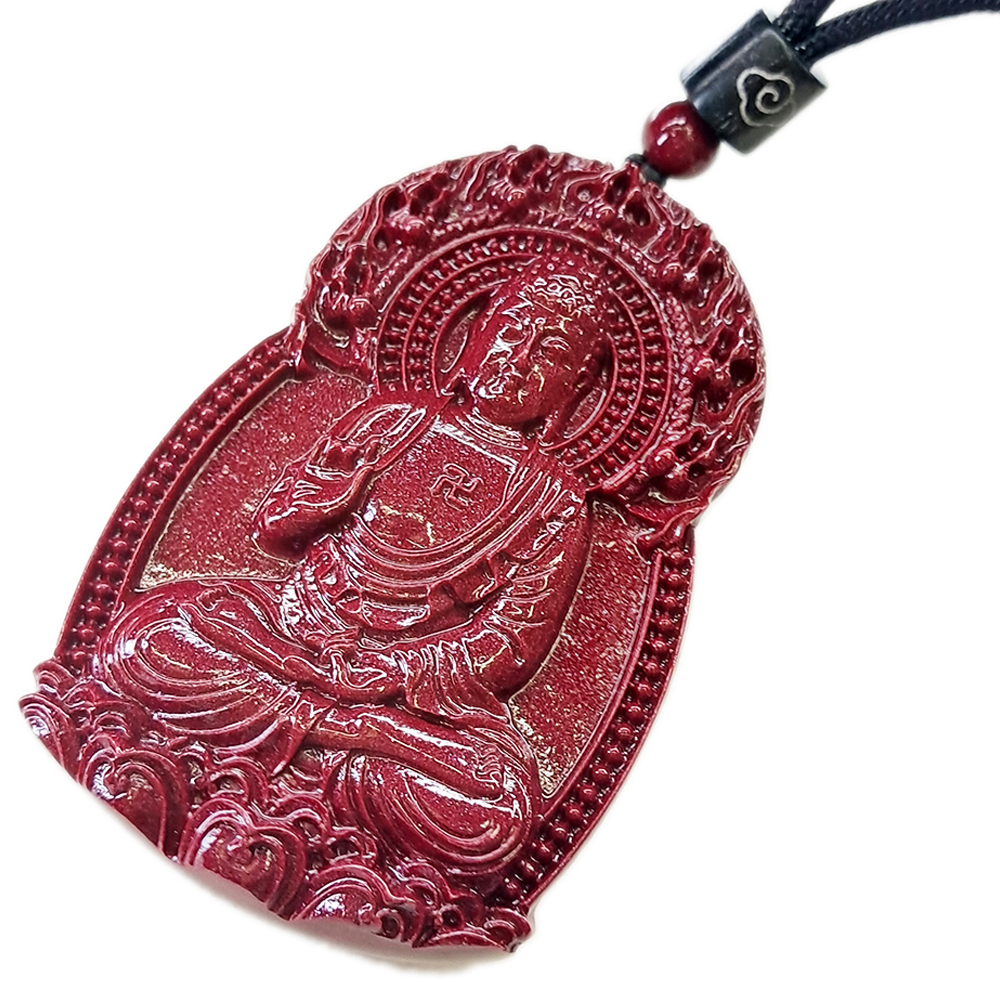 阿彌陀佛{高含量紫金砂}中國結項鍊【十方】153891