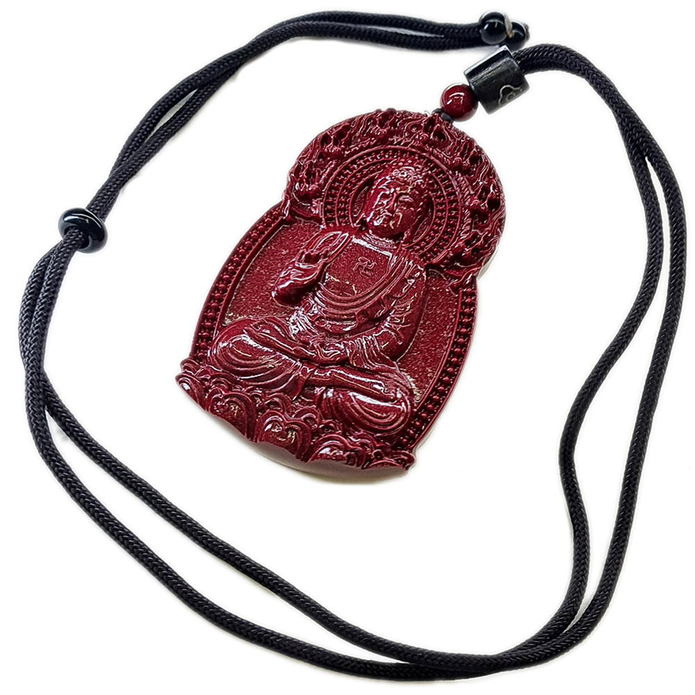 阿彌陀佛{高含量紫金砂}中國結項鍊【十方】153891