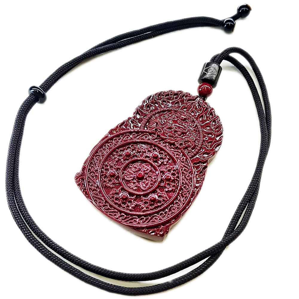 虛空藏菩薩  {高含量紫金砂}中國結項鍊【十方】153896