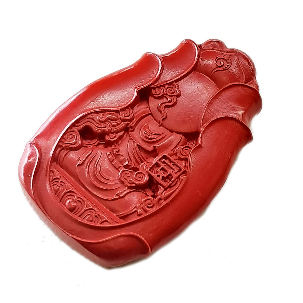 文殊菩薩{高含量紅砂}中國結項鍊【十方】153907