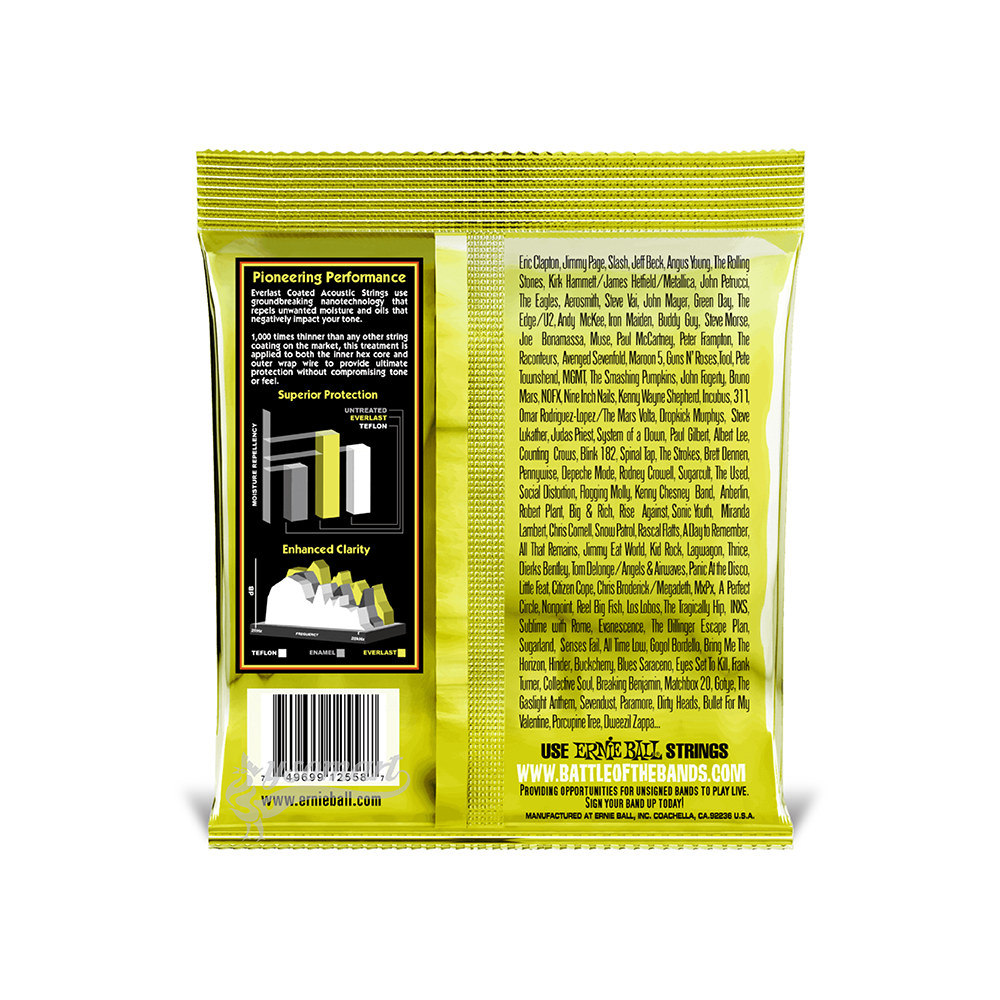 Ernie Ball 民謠吉他弦 011-052 Everlast 2558