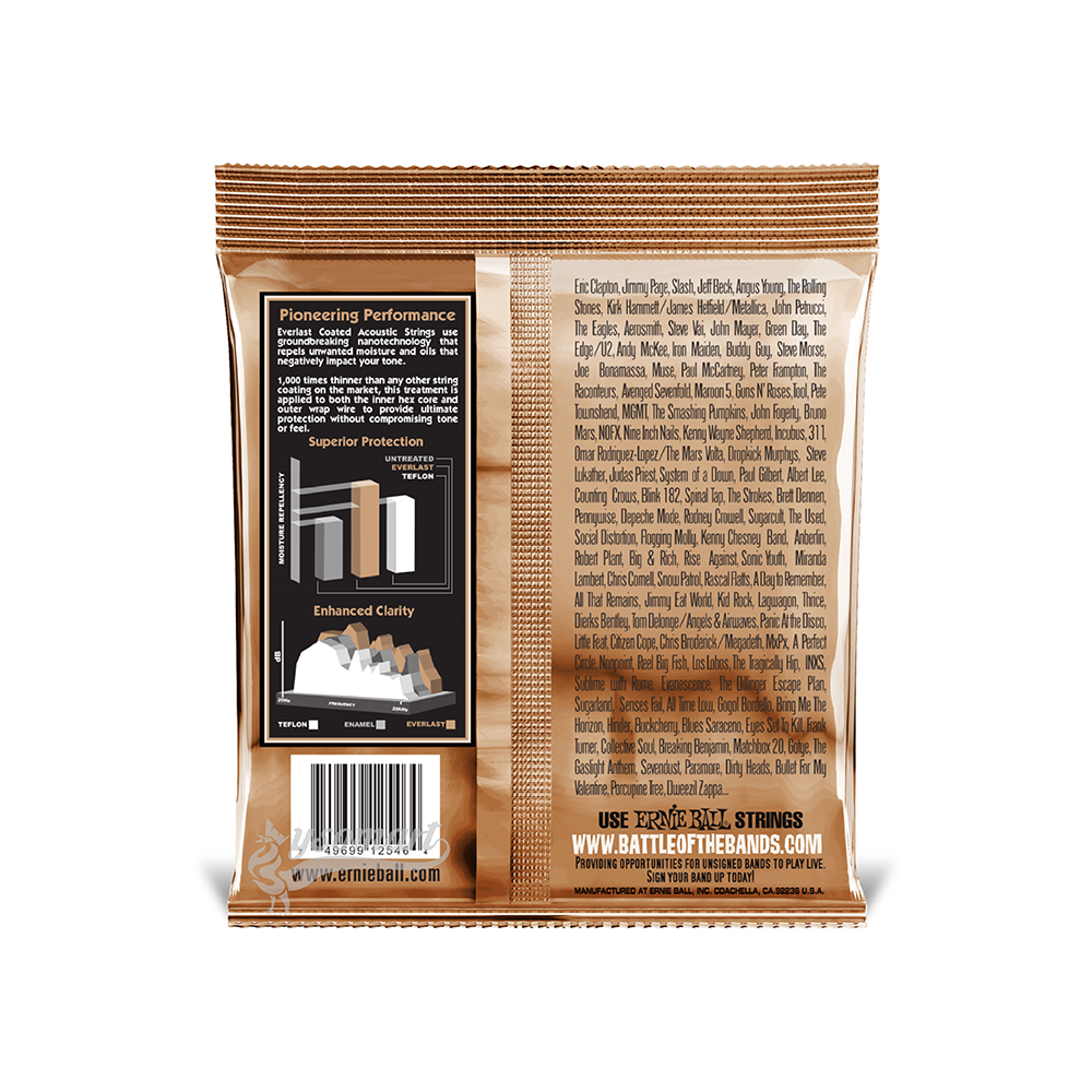 Ernie Ball 民謠吉他弦 012-054 Everlast 2546