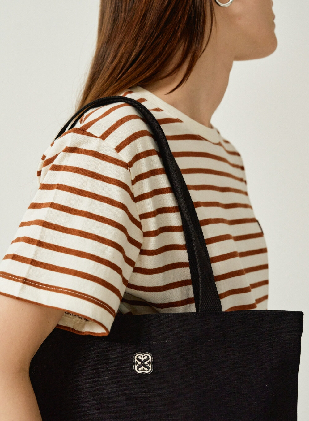 SATUR LOGO ALL DAY CANVAS BOOK BAG