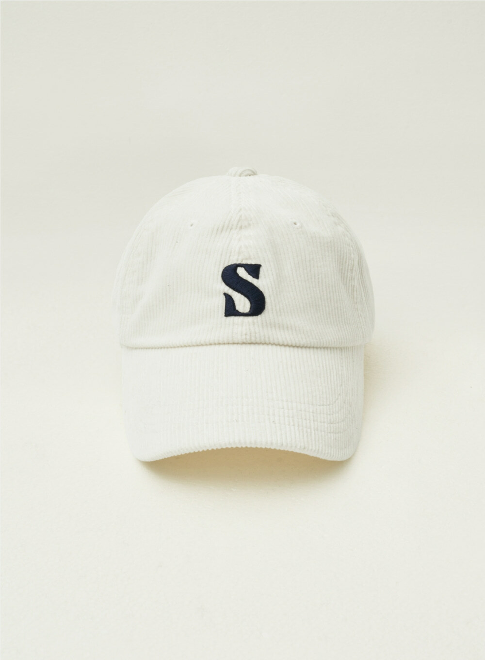 <韓國代購> SATUR SMALL S LOGO CORDUROY BALL CAP