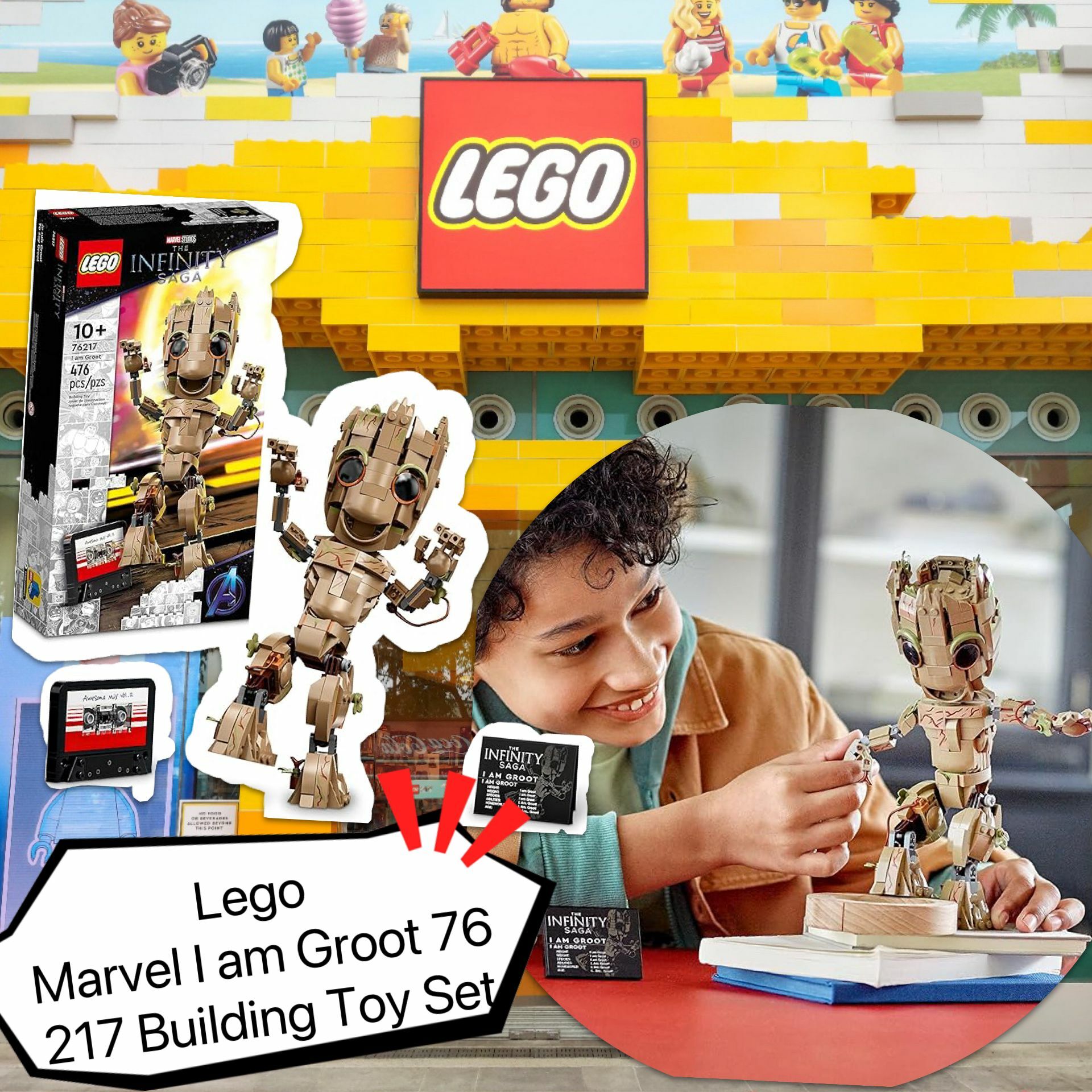 【預購】lego G120215 格魯特