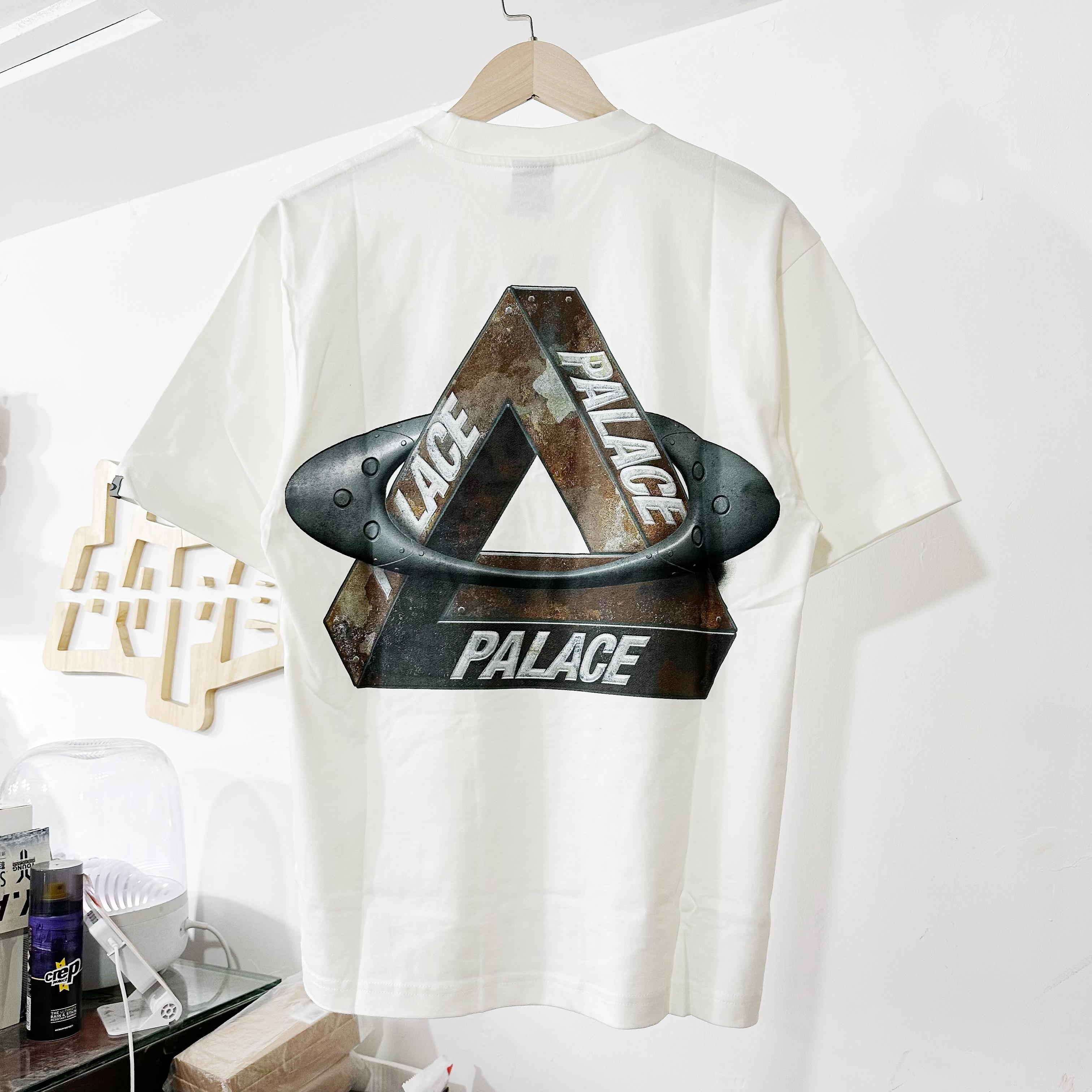 PALACE Oakley T-Shirt (Blue) (White)