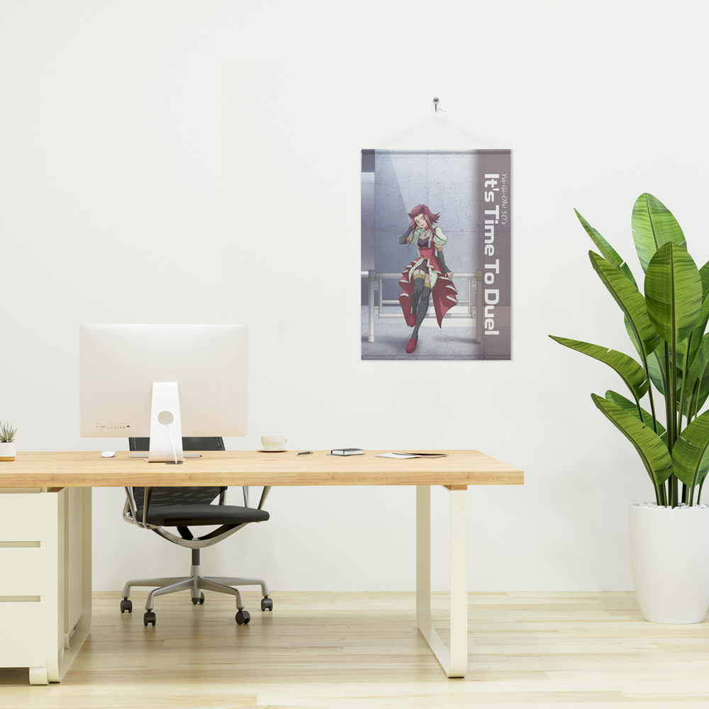 Cospa 1209 描き下ろし 十六夜アキ B2タペストリー オフモードの決闘者Ver. [遊☆戯☆王5D’s]