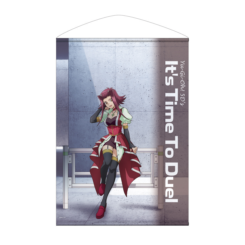 Cospa 1209 描き下ろし 十六夜アキ B2タペストリー オフモードの決闘者Ver. [遊☆戯☆王5D’s]