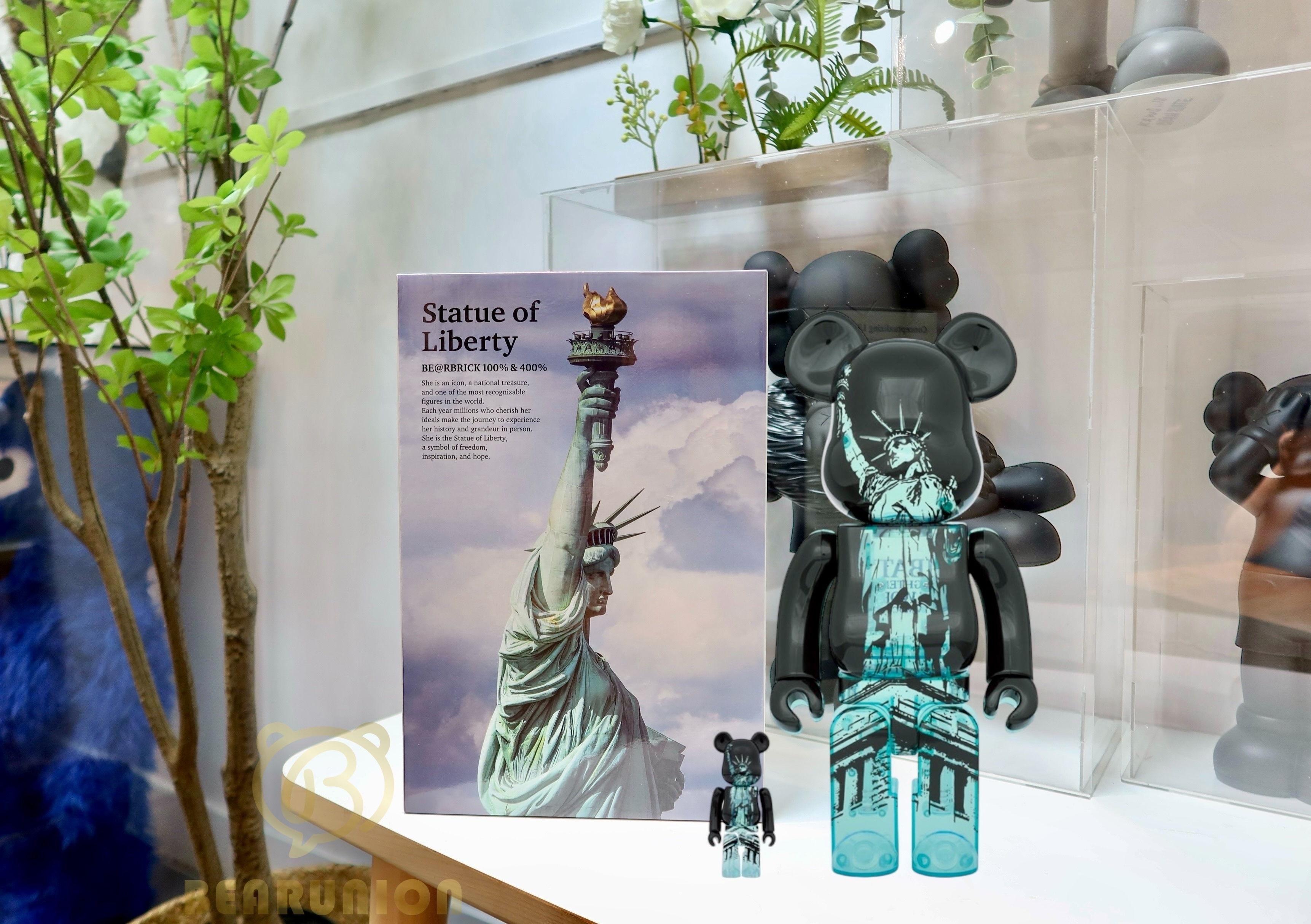 🎏預訂🎏Bearbrick 400% 100% Statue of Liberty