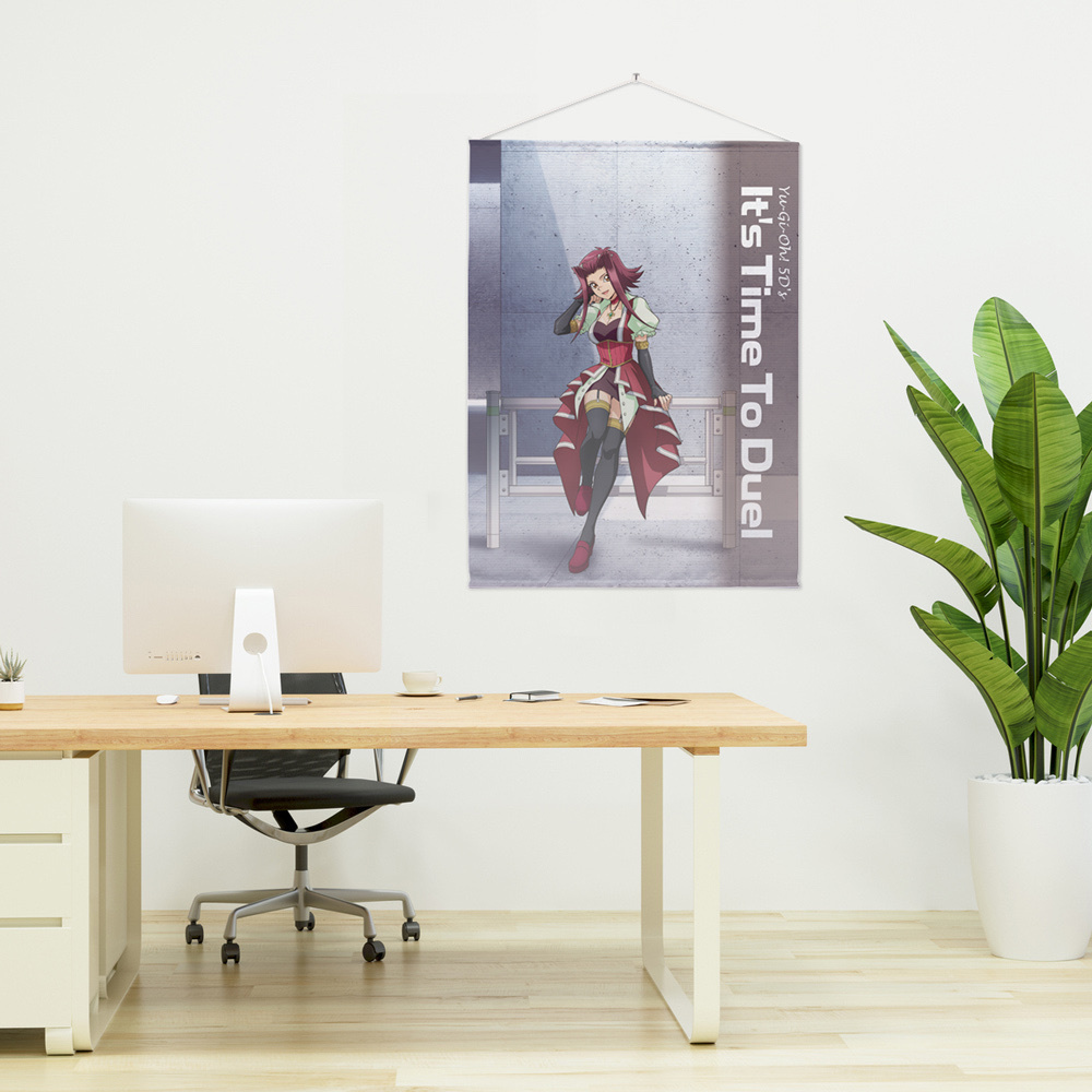 Cospa 1209 描き下ろし 十六夜アキ 100cmタペストリー オフモードの決闘者Ver. [遊☆戯☆王5D’s]