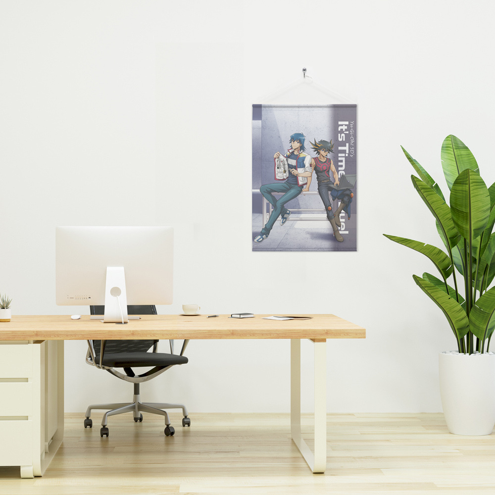 Cospa 1209 描き下ろし 遊星＆ブルーノ B2タペストリー オフモードの決闘者Ver. [遊☆戯☆王5D’s]