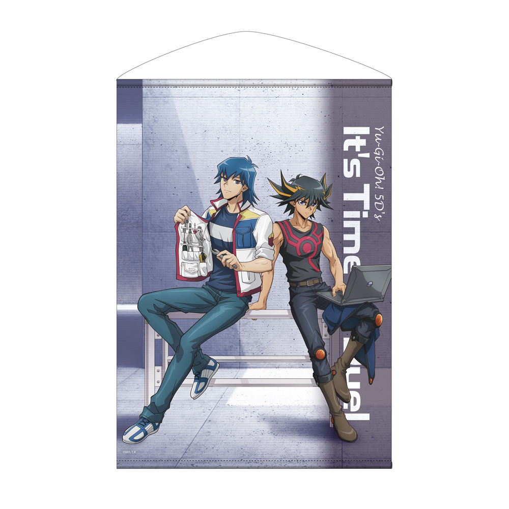 Cospa 1209 描き下ろし 遊星＆ブルーノ B2タペストリー オフモードの決闘者Ver. [遊☆戯☆王5D’s]