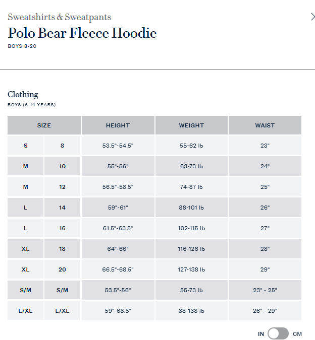 【預購】Ralph Lauren G120223 男童衛衣