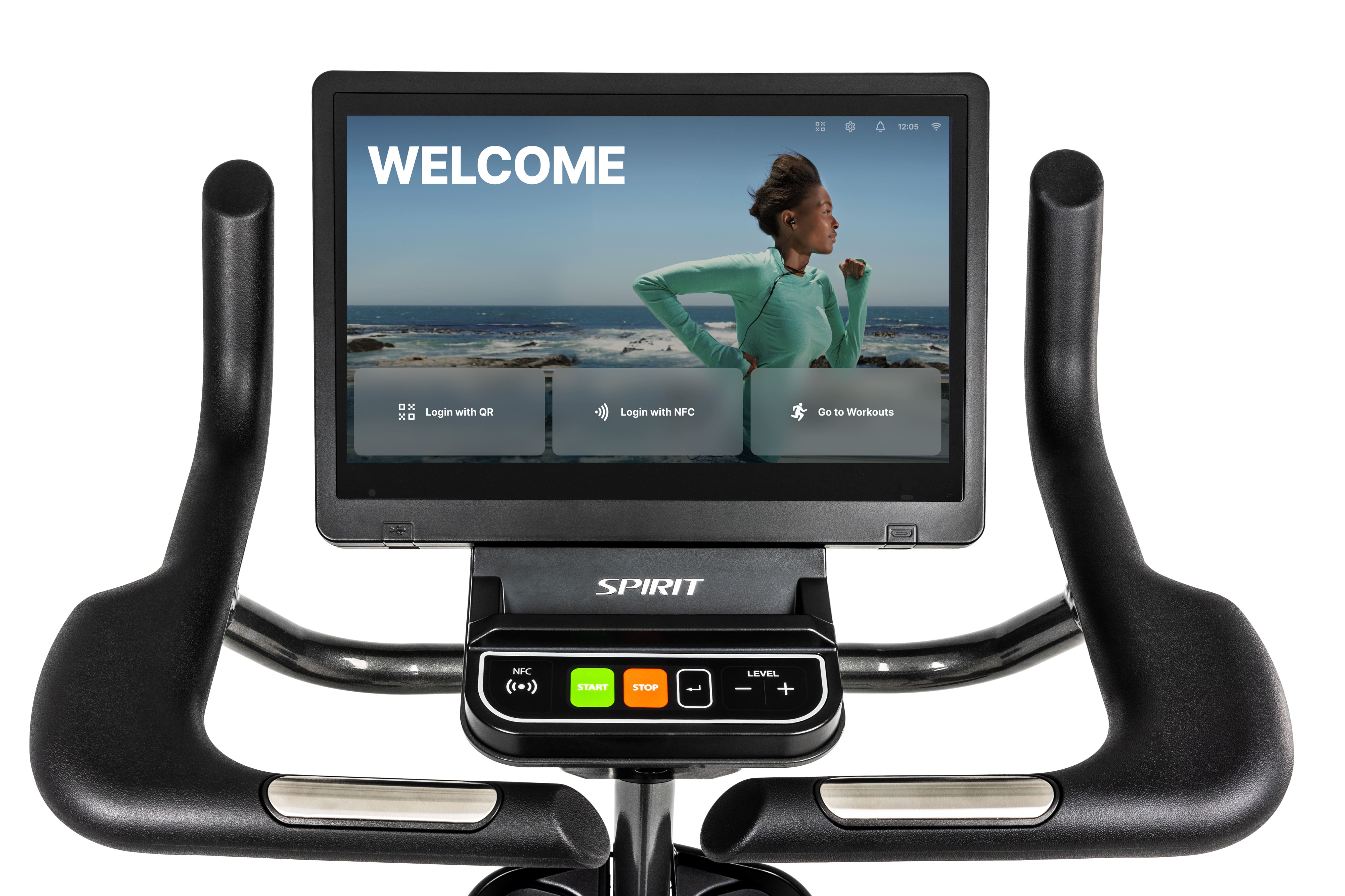 SPIRIT CU1000商用立式健身車(觸控面板)