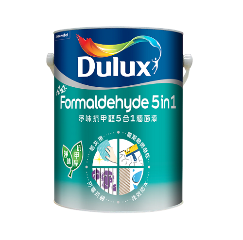 多樂士 H8951淨味抗甲醛5合1乳膠漆 (5升)