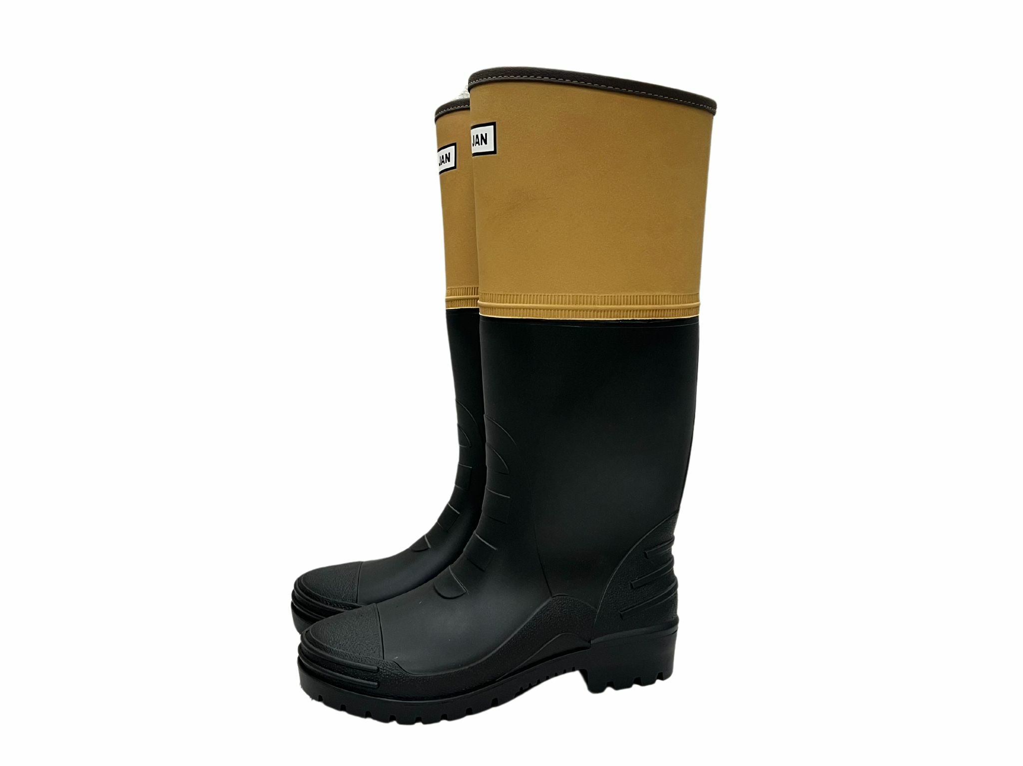 D3 系列 - 經典棕可摺式登山雨鞋 (附防菌EVA鞋墊!)