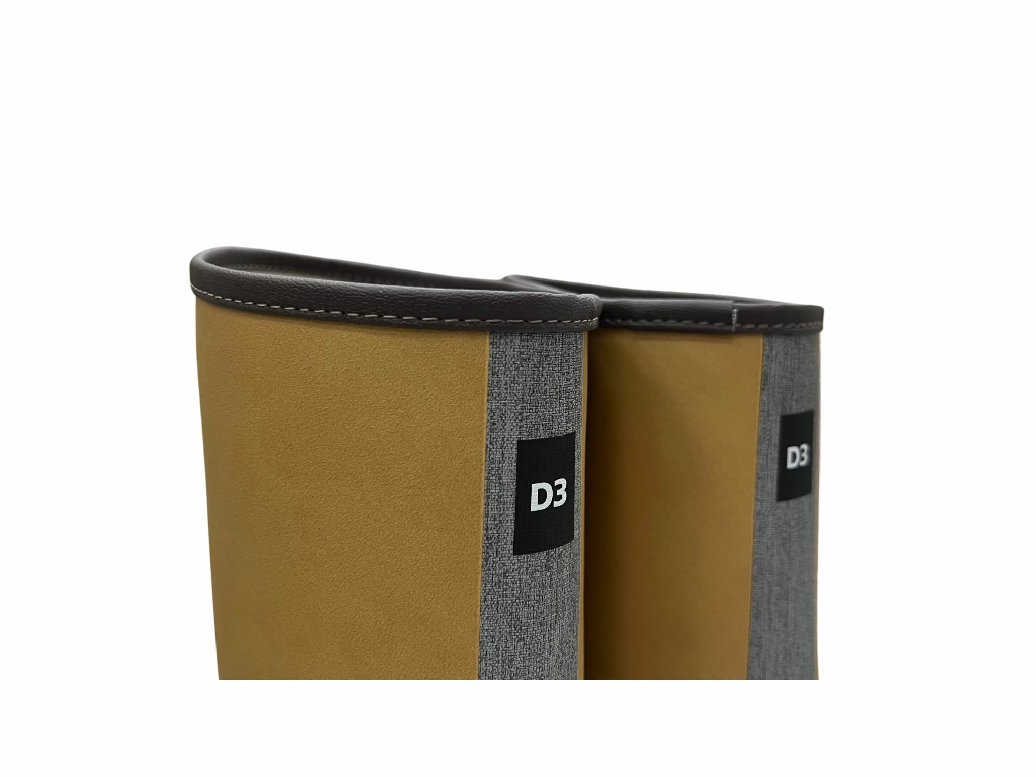 D3 系列 - 經典棕可摺式登山雨鞋 (附防菌EVA鞋墊!)