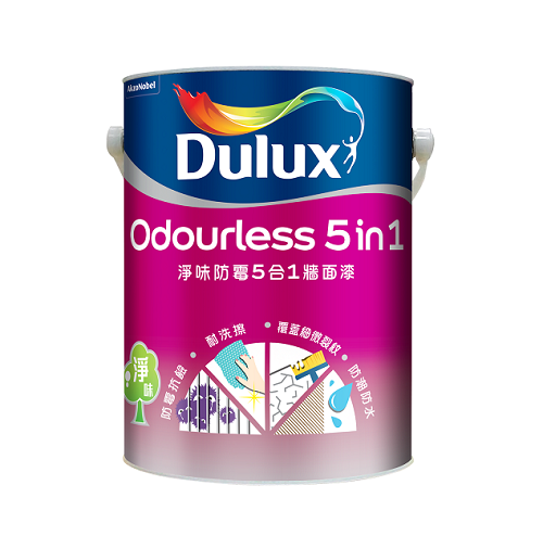 多樂士 H8851淨味防霉5合1乳膠漆 (1升)