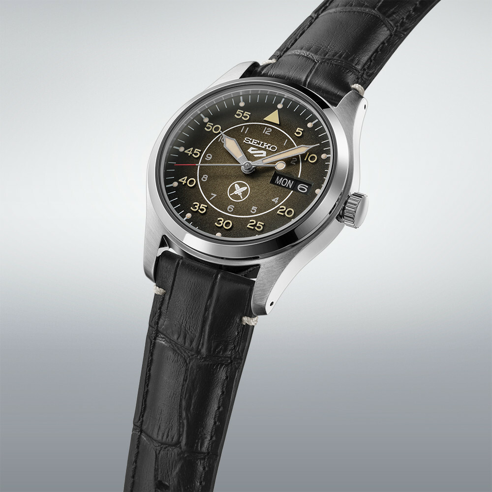 Seiko 精工 5 Sports 亞洲版 SRPL31K1 SRPL31  Automatic Leather Yuto Horigome Limited Edition  限量版自動機械手錶