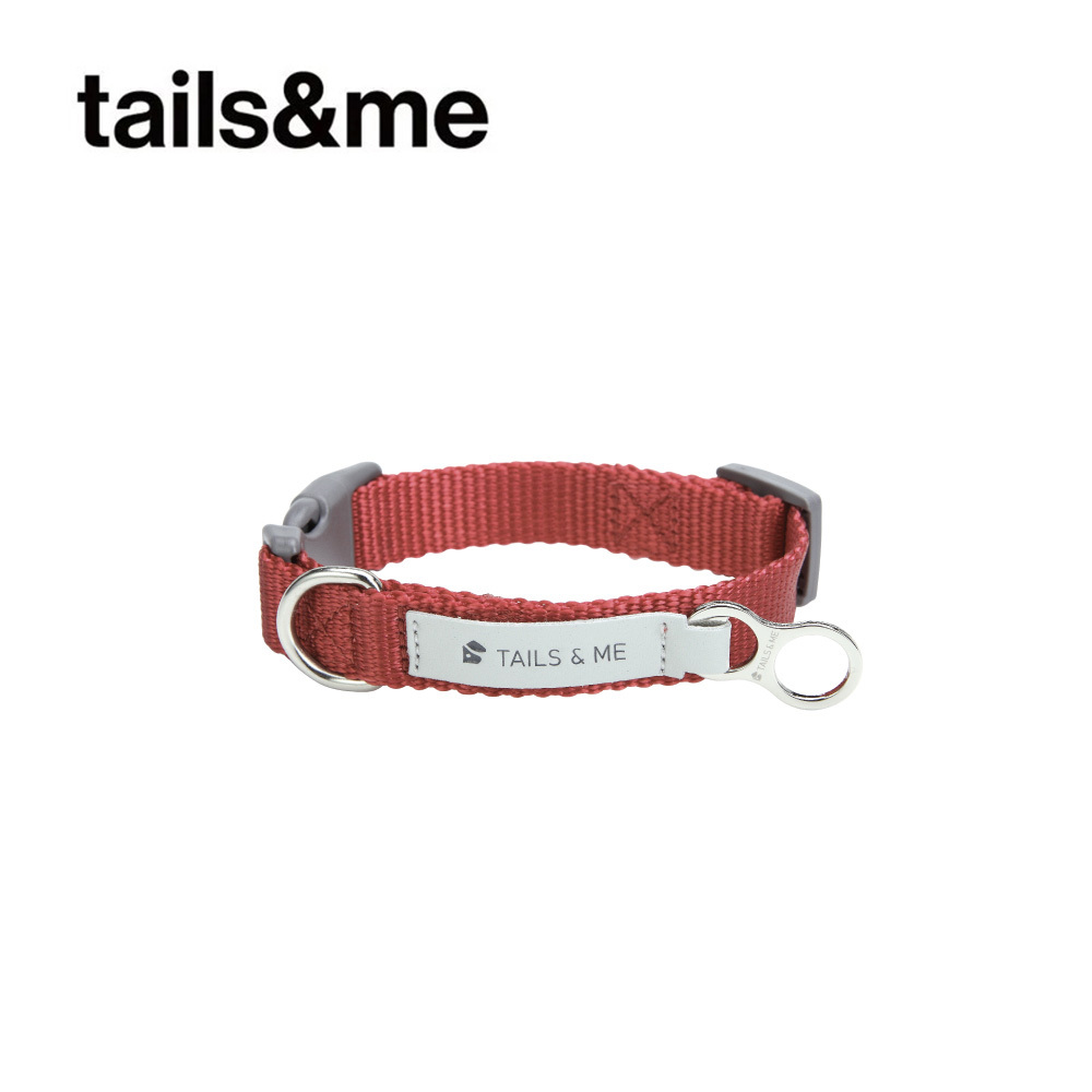 tails&me 尾巴與我｜經典尼龍帶系列 單色項圈 (多色)