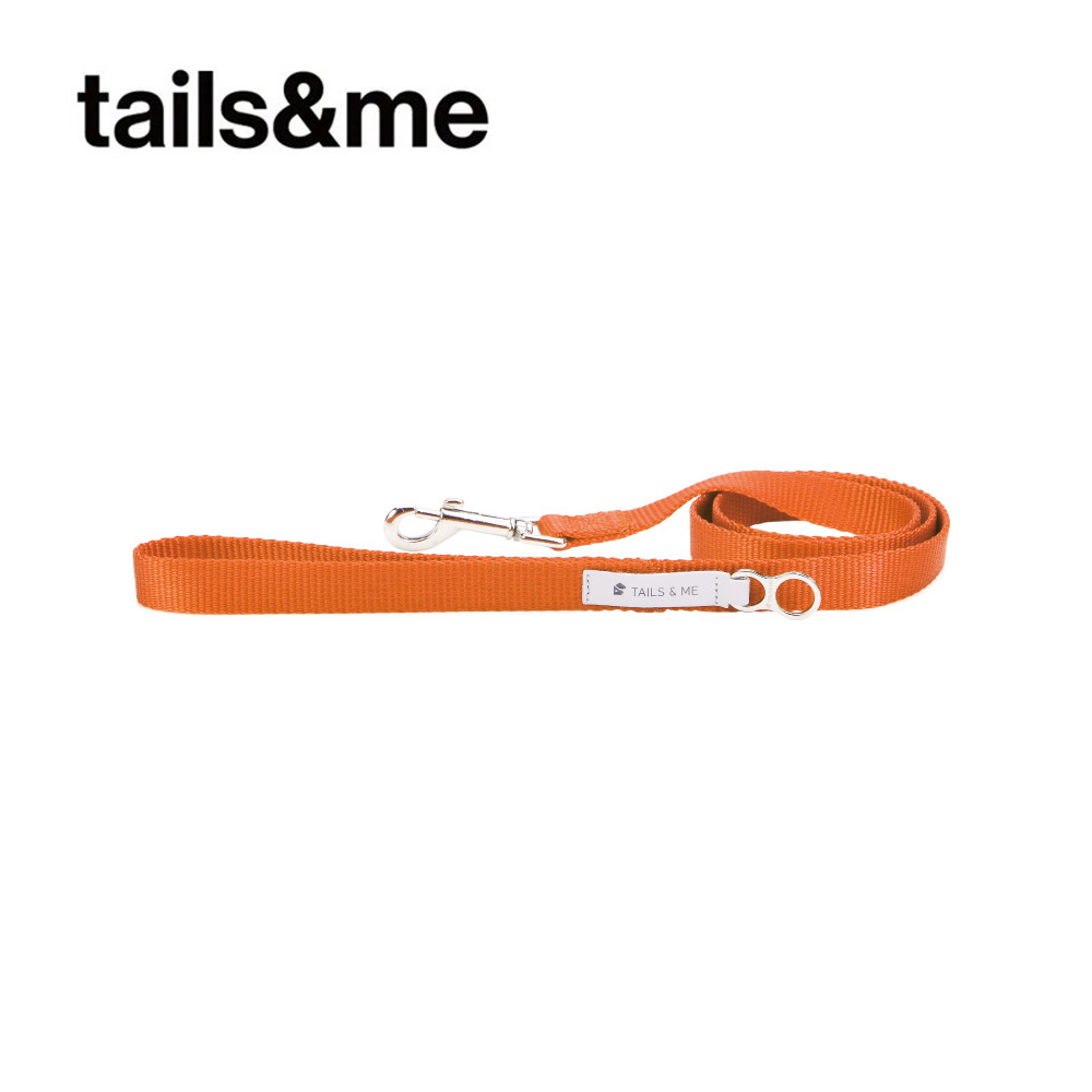 tails&me 尾巴與我｜經典尼龍帶系列 單色牽繩 (多色)