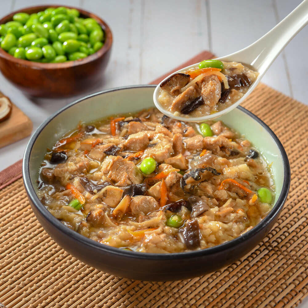 【禎祥食品】香菇羅漢素食粥480g/包