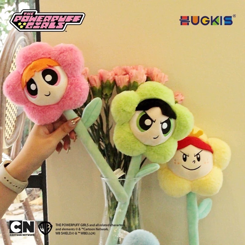 飛天小女警毛絨花束 4款