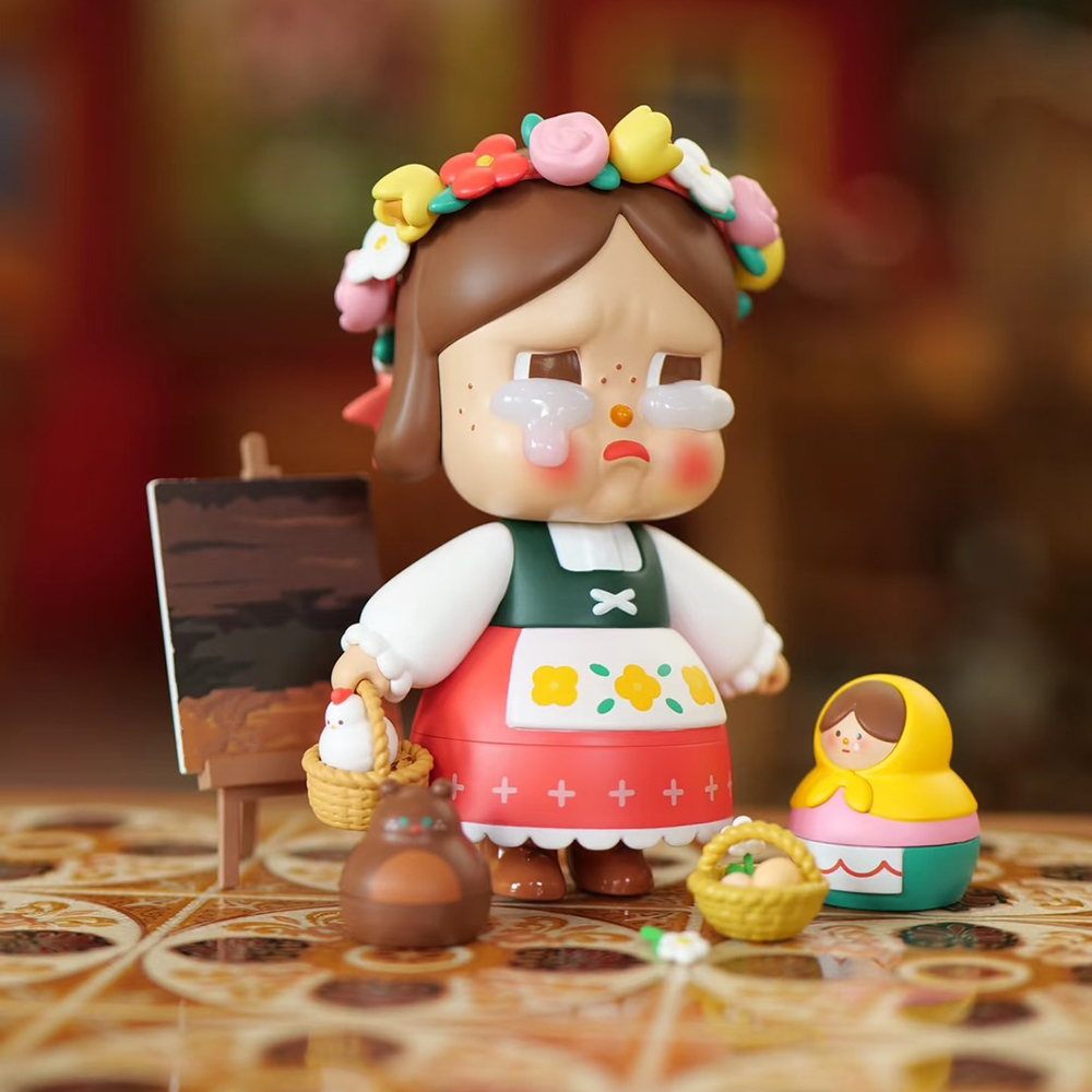 POP MART 泡泡瑪特 CRYBABY 哭娃 我的俄羅斯套娃 手辦 公仔 俄羅斯娃娃