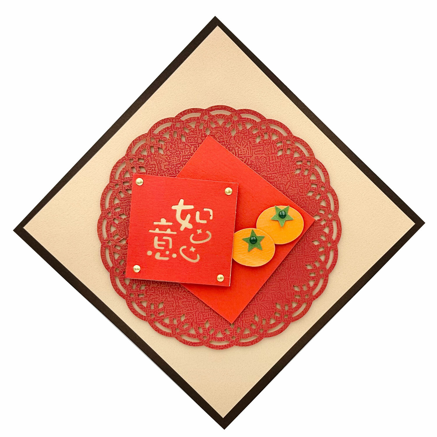 午馬新春 |【春聯紙-文創咖】(17+18cm -共6入)#工具自備 #T9002