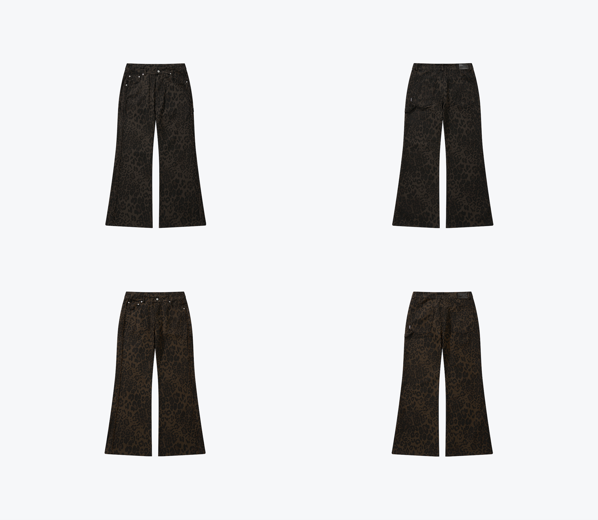 [現貨] Sense Leopard Flare Pants | M24-42