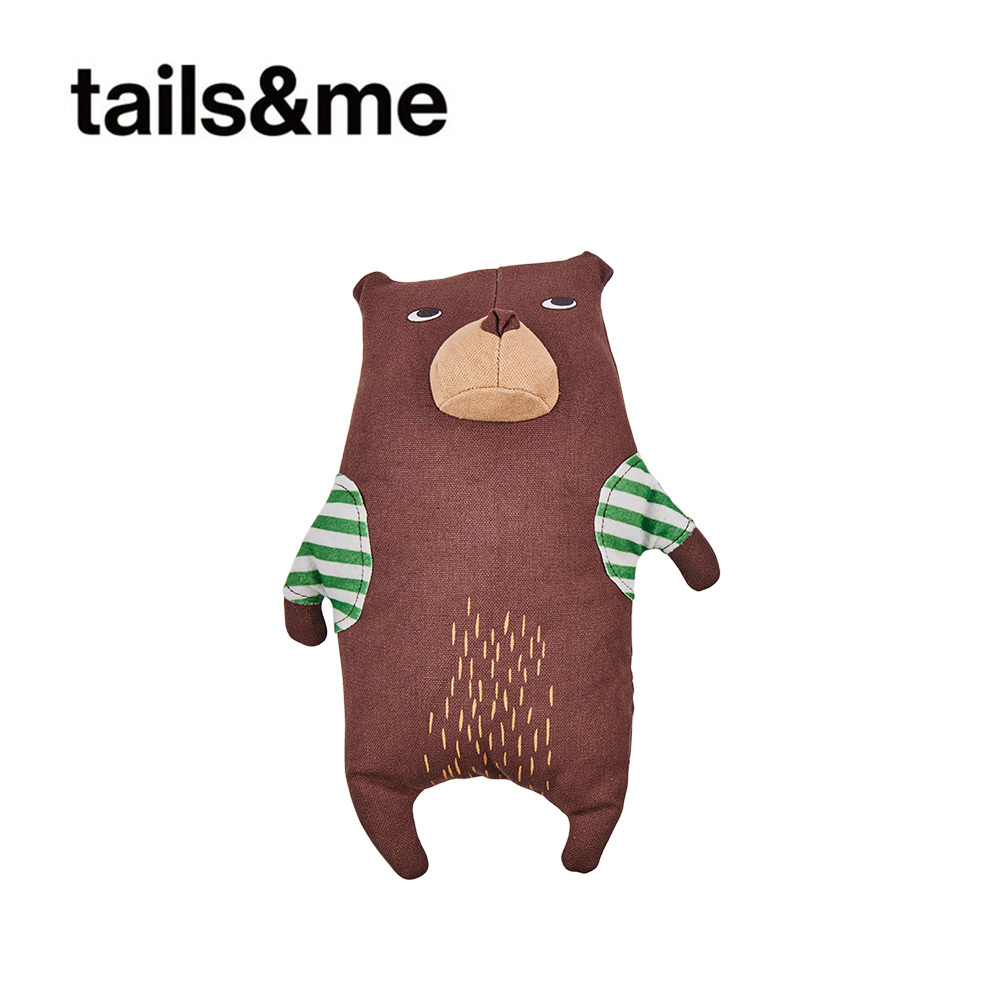 tails&me 尾巴與我｜填充玩具  棕熊珠兒