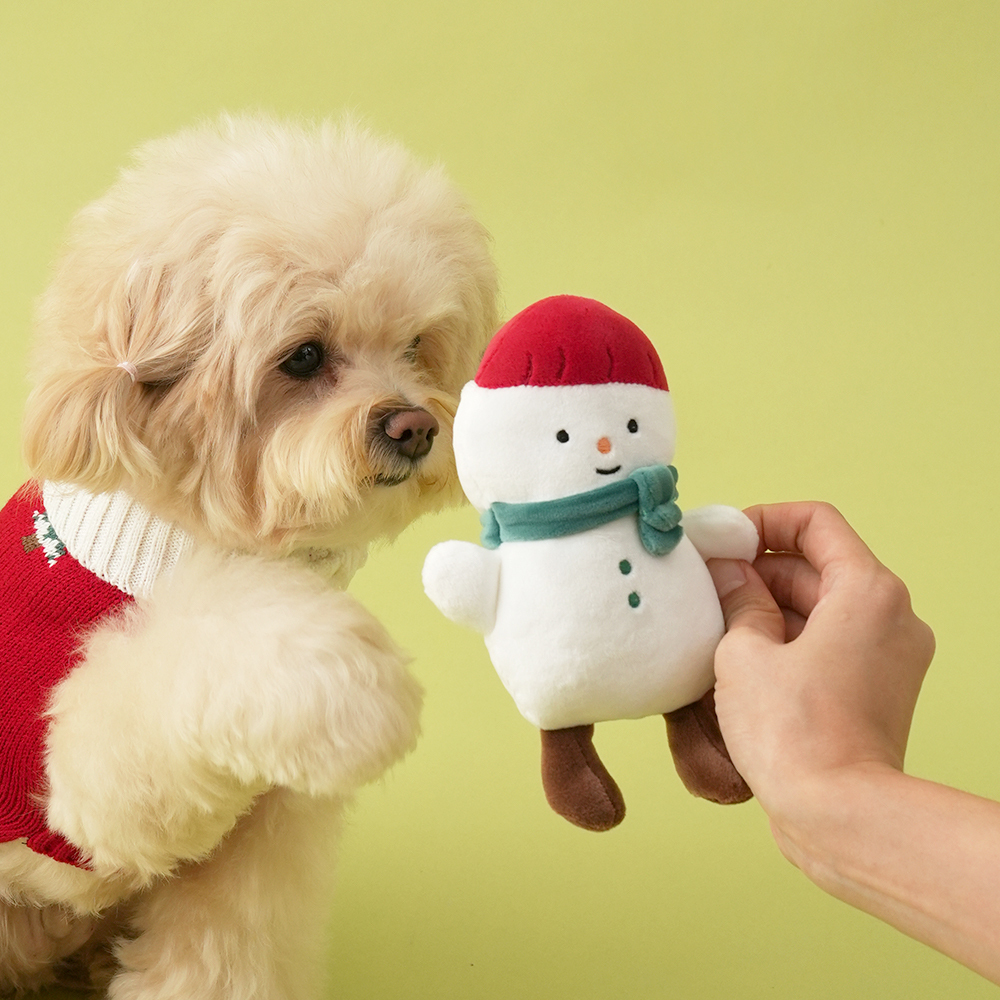 韓國 // 聖誕雪人發聲玩具