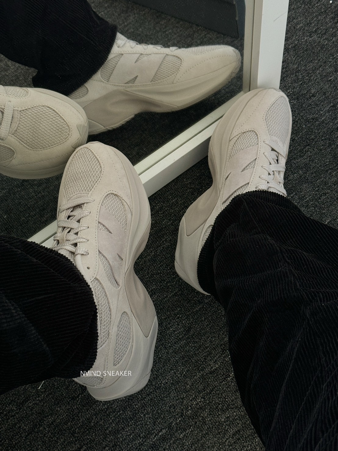 <IU同款> NEW BALANCE WRPD RUNNER 麂皮 月光米灰