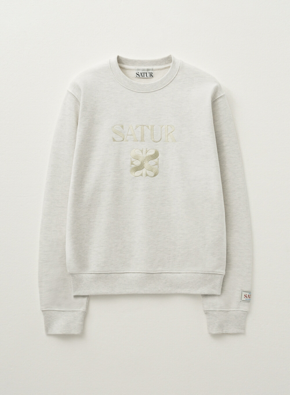 <韓國代購> SATUR (W) CLASSIC LOGO SWEATSHIRT