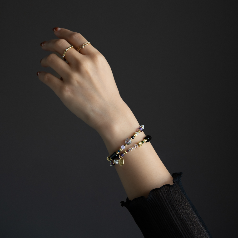 Crystal bracelet｜C1679- Sidereal Light Years