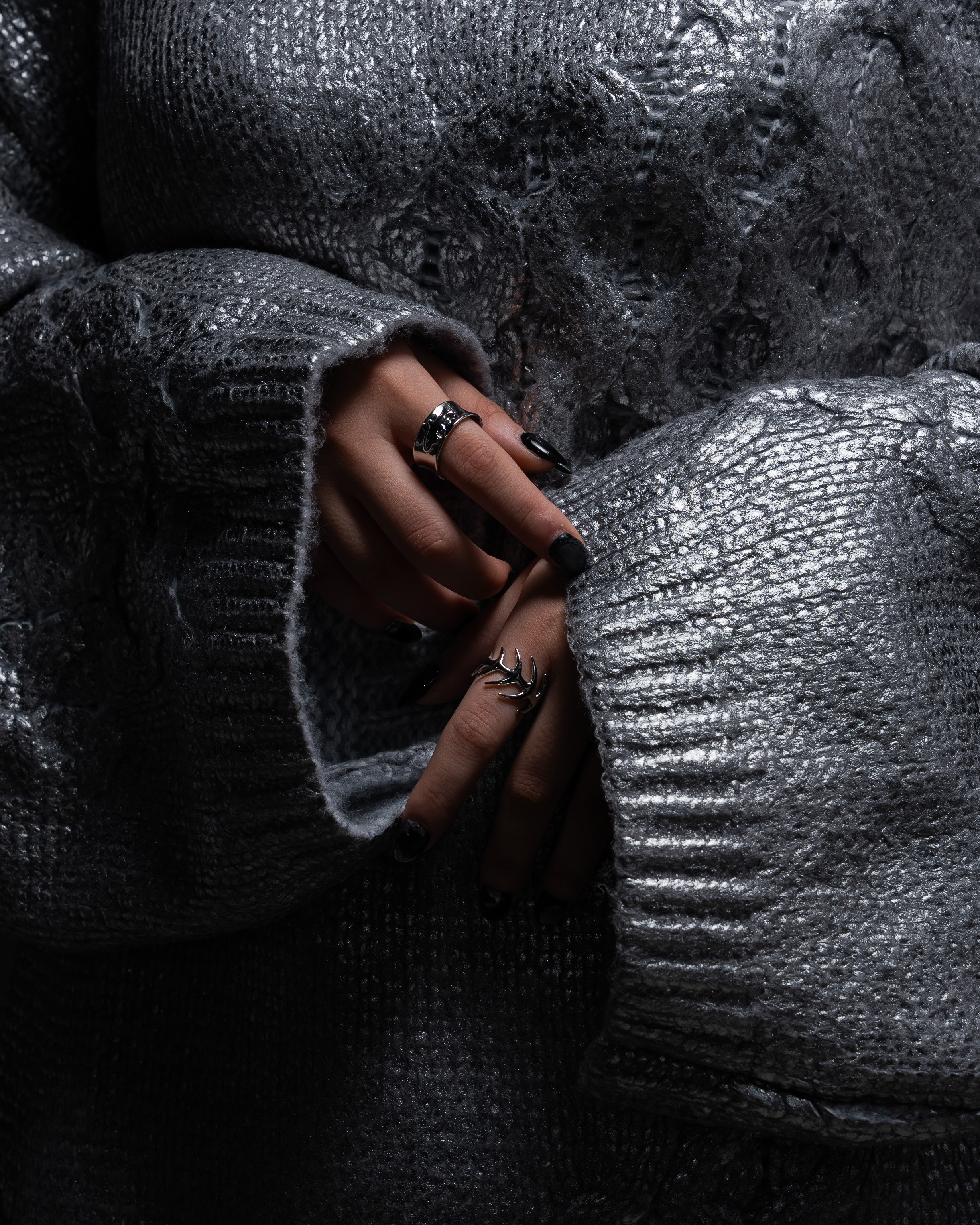 AGILITY X RECOVERY 漁獲戒指 亮銀色