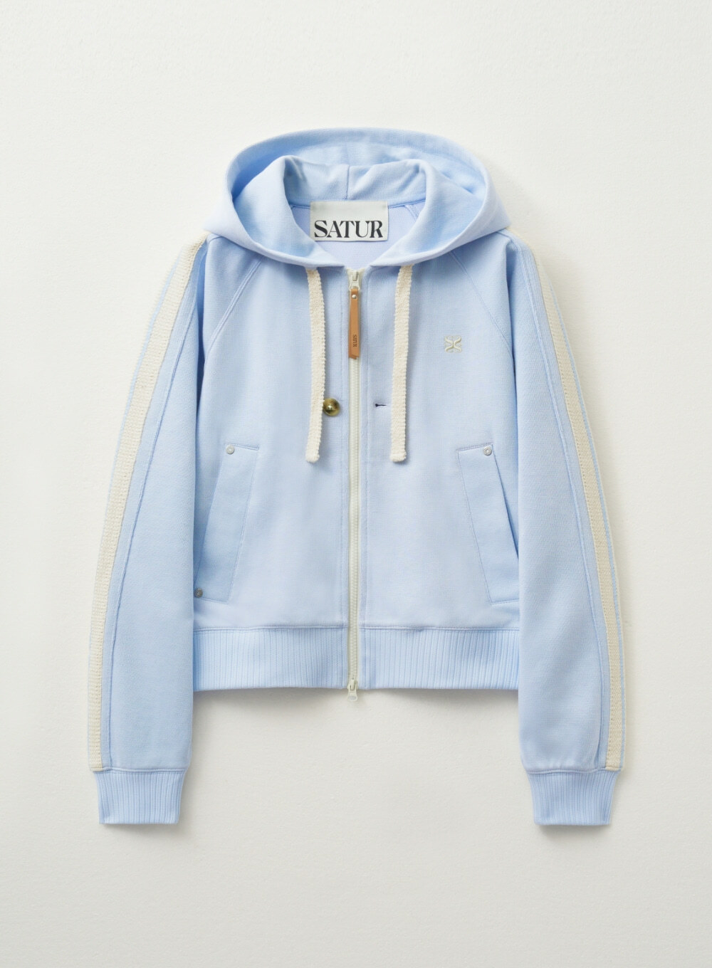SATUR (W) LAWTON LOOSE FIT HOOD ZIP-UP