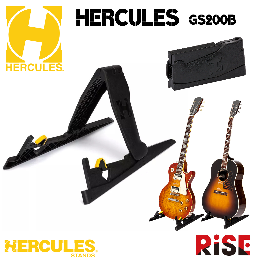 Hercules 海克力斯 GS200B 電吉他架 木吉他架 兩用式 攜帶型 吉他架