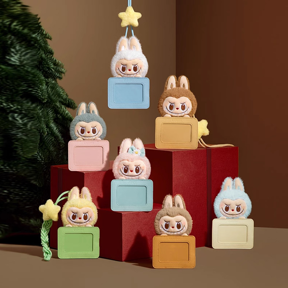 🎪樂園限定🎪 POP MART 泡泡瑪特 THE MONSTER LABUBU 拉布布 閃閃童話系列 閃閃驚喜毛絨卡套 盲盒 整盒6個