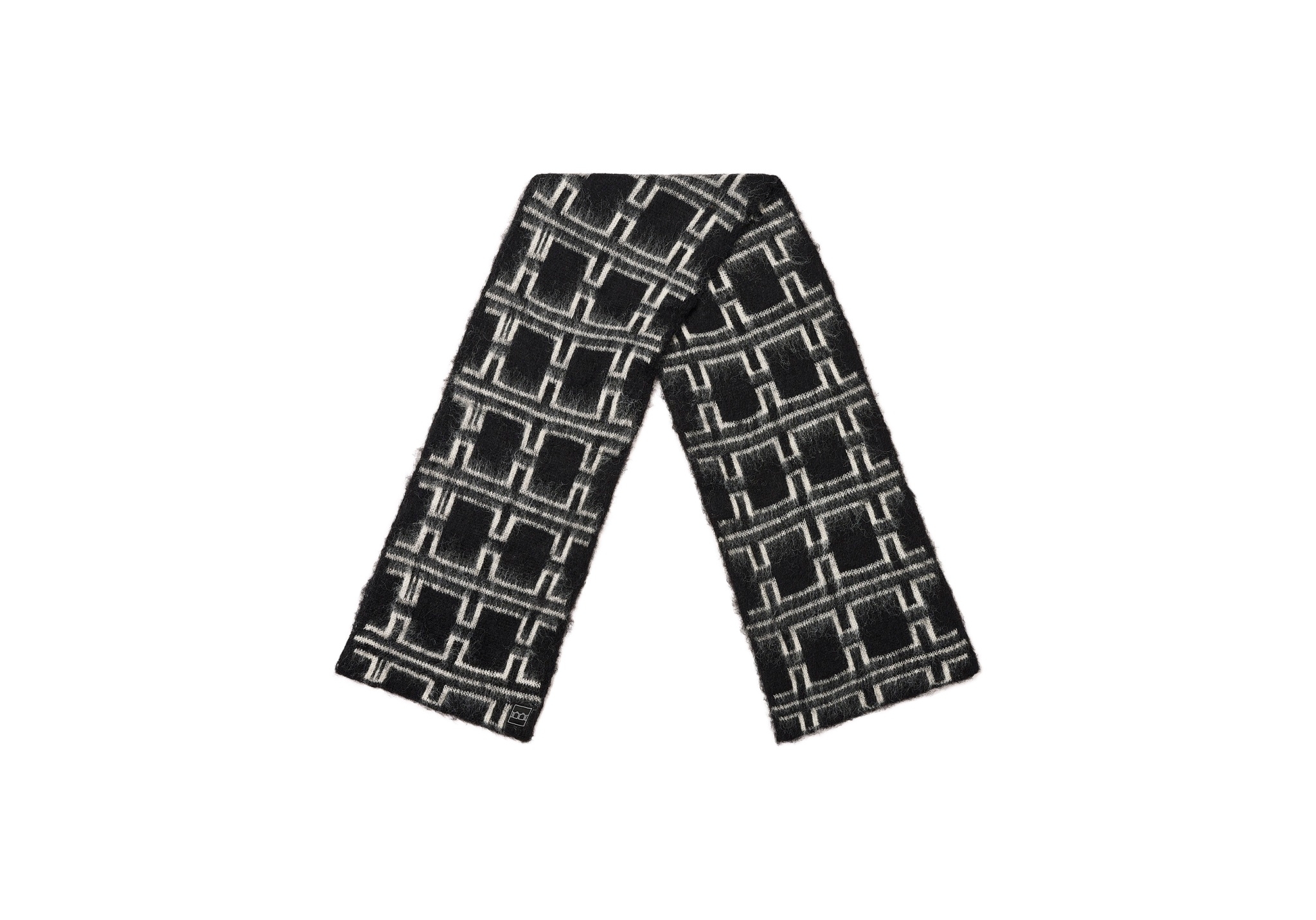 The Trilogy Tapes TTT KNITTED PULSE SCARF - 24FW