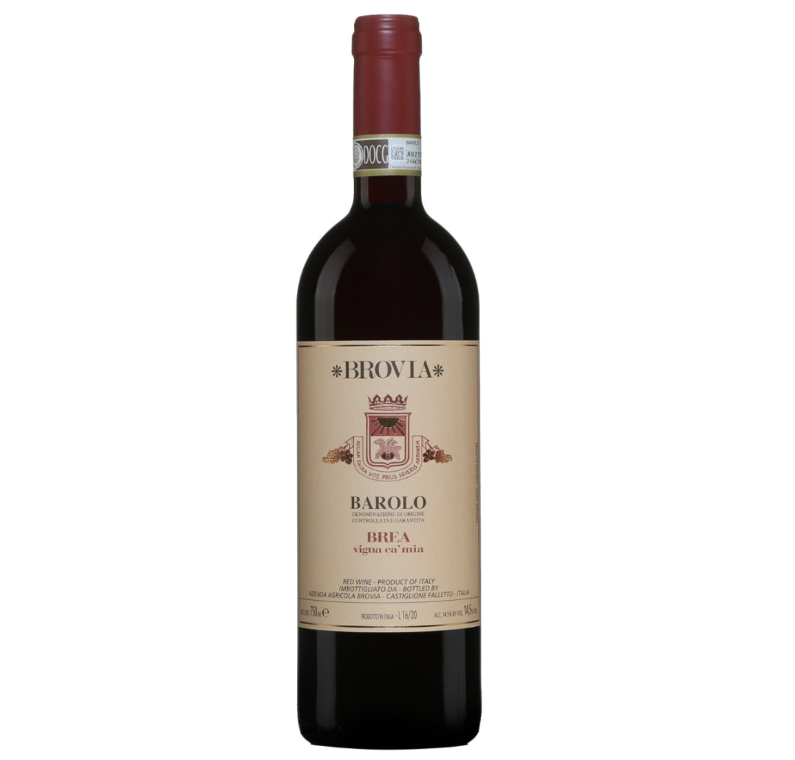 Brovia Barolo Brea vigna Ca Mia 2018 (RP94)