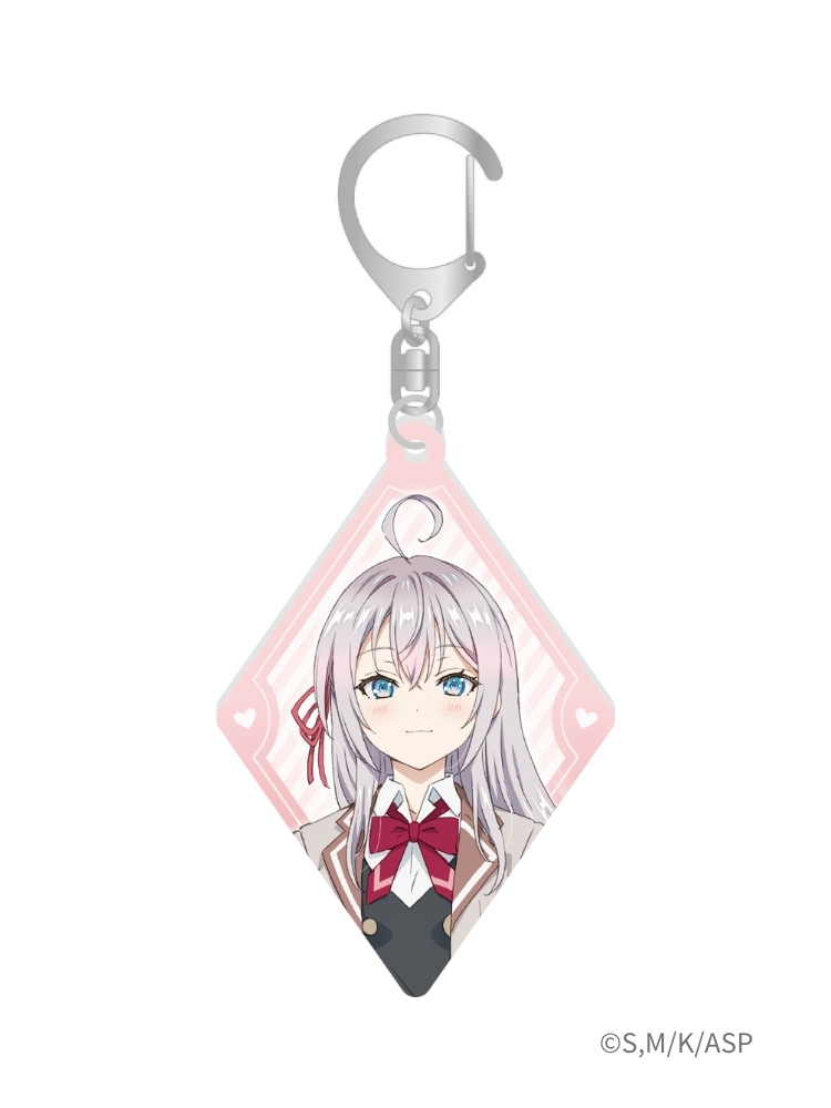 不時輕聲地以俄語遮羞的鄰座艾莉同學 壓克力鑰匙圈 艾莉