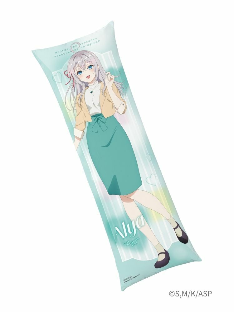 不時輕聲地以俄語遮羞的鄰座艾莉同學 長抱枕 艾莉