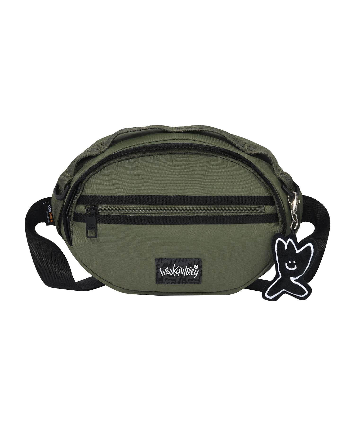 Wacky Willy│橢圓織帶單肩包