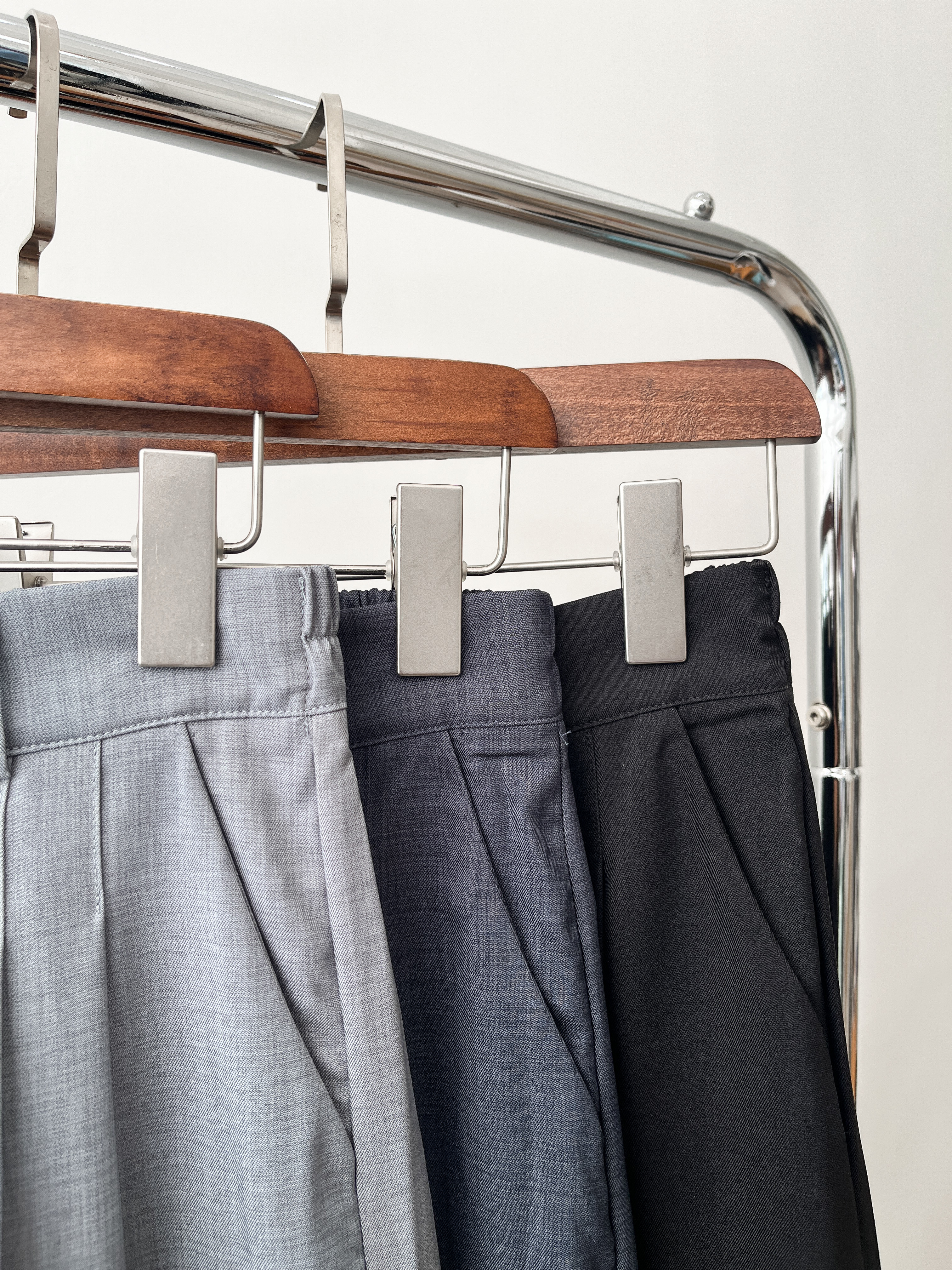 預訂｜垂感闊腳裙褲連BELT ! ( 三色入 )