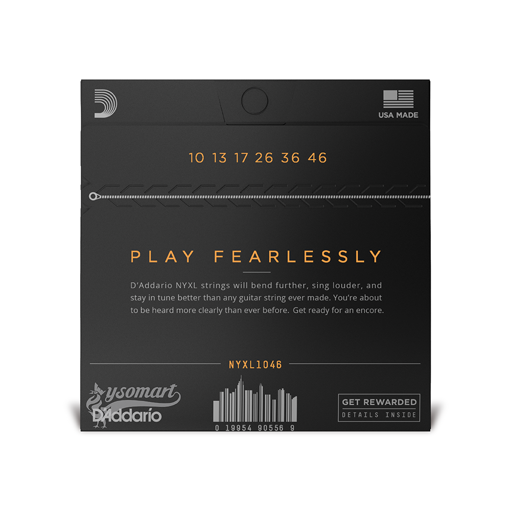 D’Addario NYXL Nickel NYXL1046 鍍鎳鋼弦電吉他套弦 (010-046)